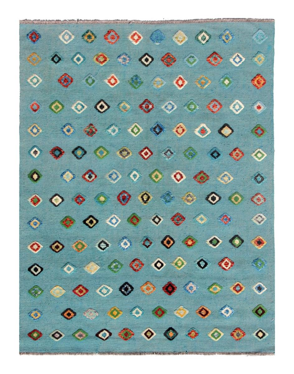 Alfombra afgana Kilim Afghan Nimbaft Edition 199x154 199x154, Alfombra persa Tejido a mano