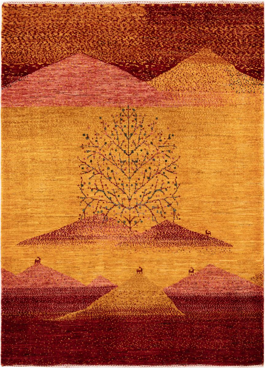 Perzisch tapijt Perzisch Gabbeh Loribaft Nowbaft 139x104 139x104, Perzisch tapijt Handgeknoopte