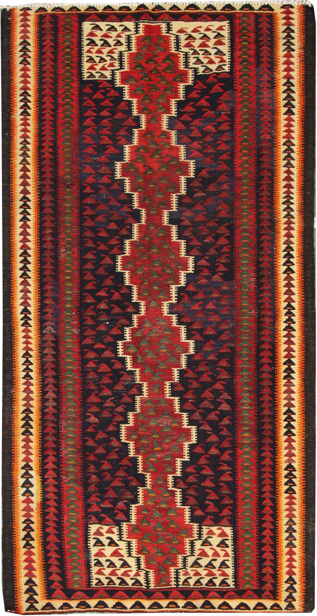 Tapete persa Kilim Fars 282x147 282x147, Tapete persa Tecido à mão