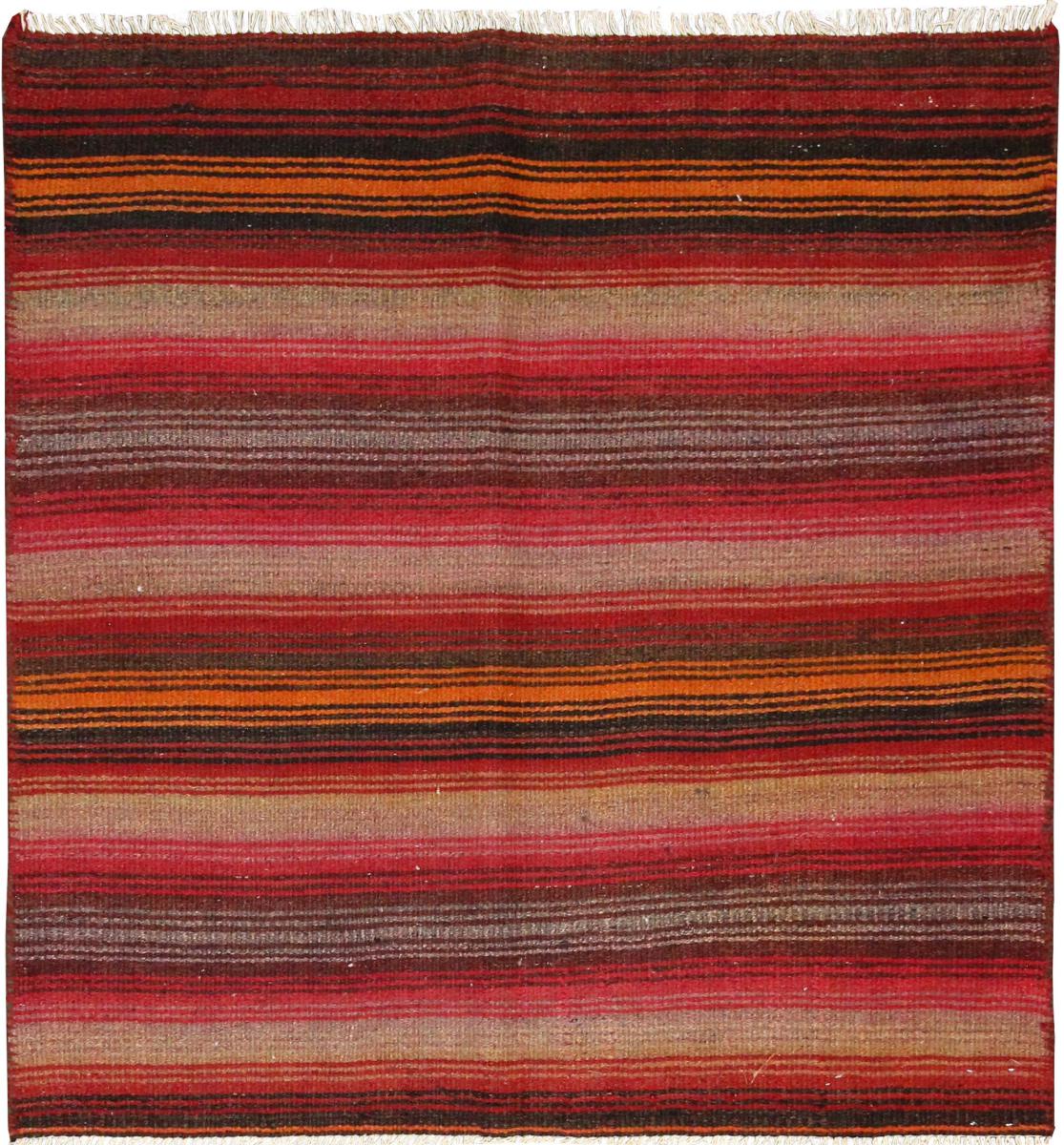 Tapete persa Kilim Fars 144x129 144x129, Tapete persa Tecido à mão