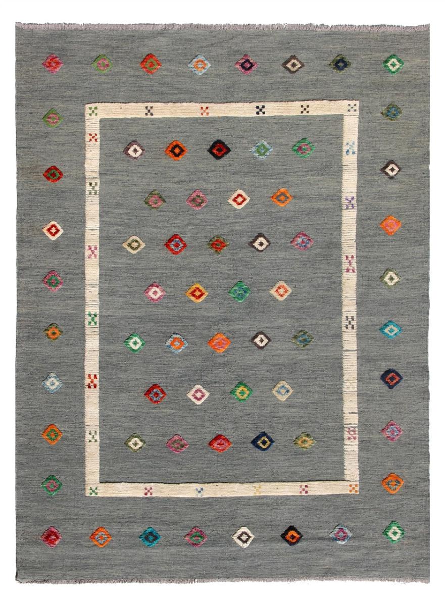 Alfombra afgana Kilim Afghan Nimbaft Edition 231x176 231x176, Alfombra persa Tejido a mano