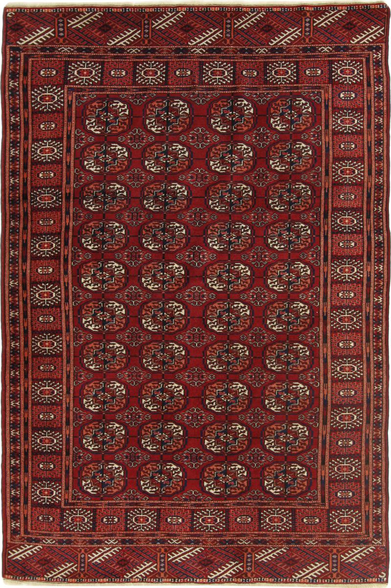 Alfombra pakistaní Pakistan Buchara 206x134 206x134, Alfombra persa Anudado a mano