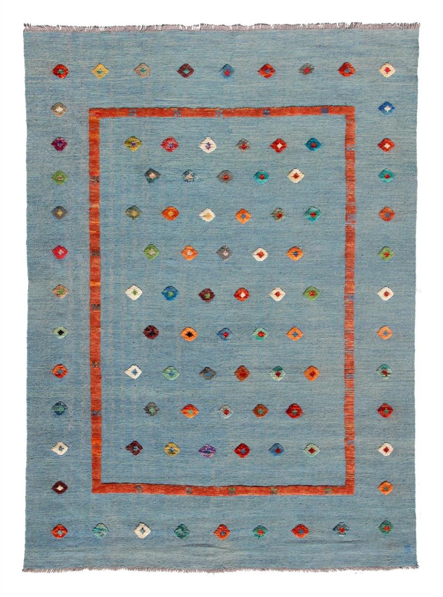 Alfombra afgana Kilim Afghan Nimbaft Edition 233x171 233x171, Alfombra persa Tejido a mano