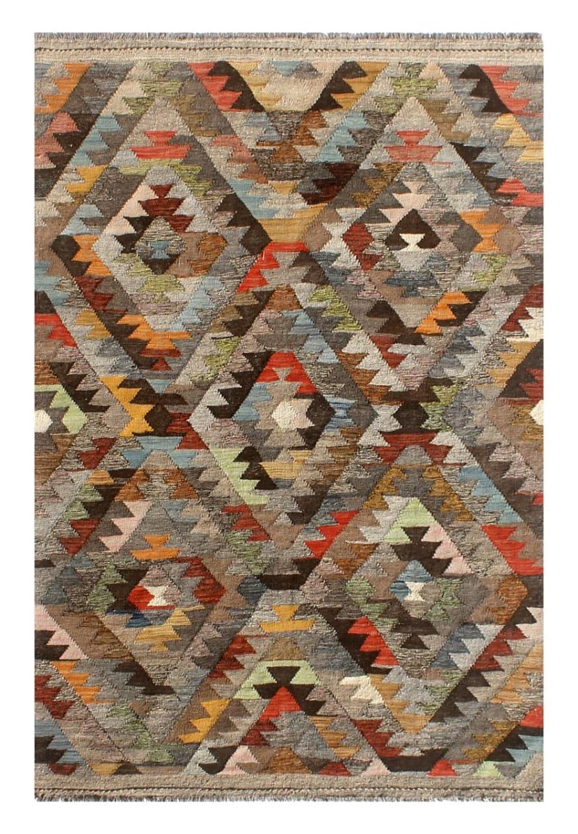 Afghan rug Kilim Afghan Heritage 7'6"x4'11" 7'6"x4'11", Persian Rug Woven by hand