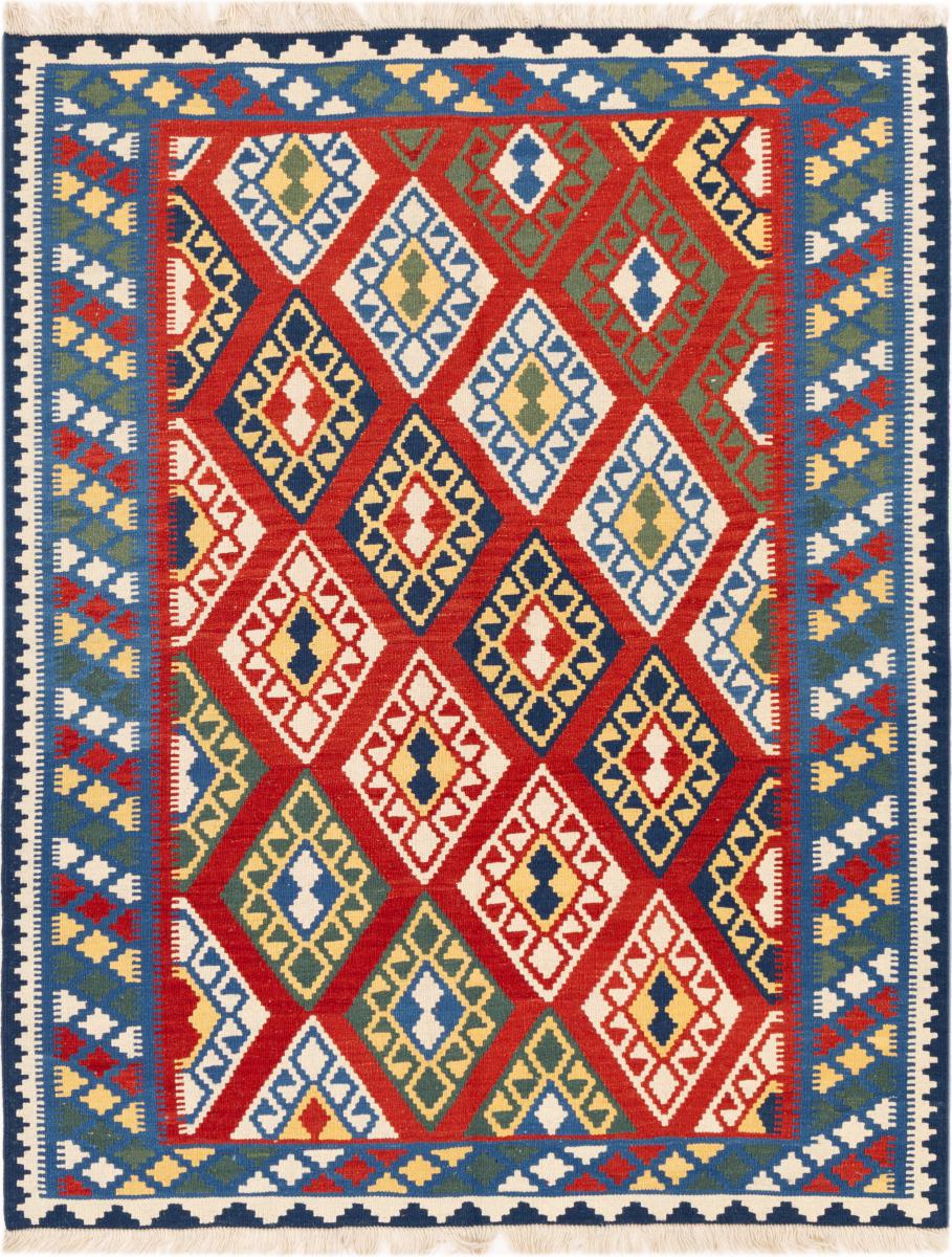 Persian rug Kilim Fars Ghashghai 6'6"x5'3" 6'6"x5'3", Persian rug Handwoven
