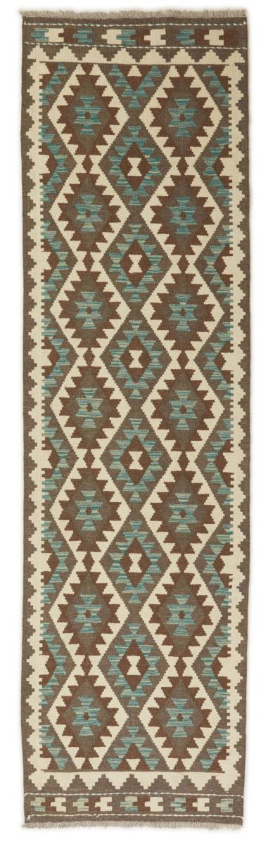 Afghansk tæppe Kelim Afghan 287x79 287x79, Persisk tæppe Håndvævet