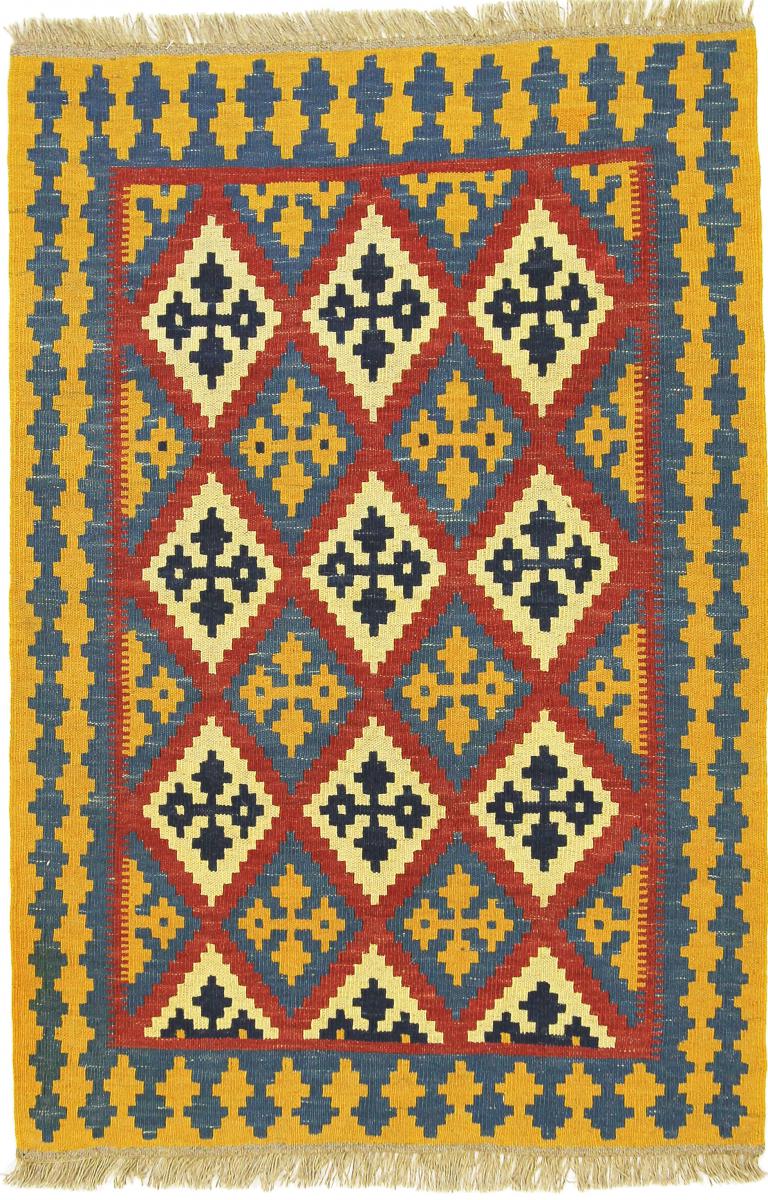 Tapete persa Kilim Fars 123x81 123x81, Tapete persa Tecido à mão