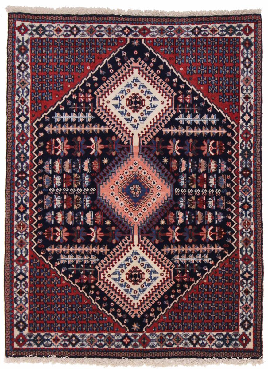 Tapete persa Yalameh 136x104 136x104, Tapete persa Atado à mão