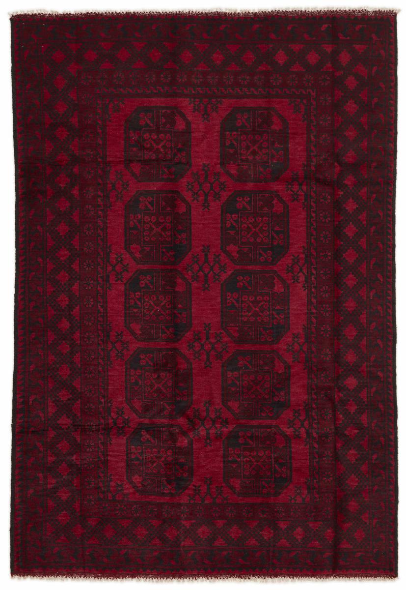 Tapete afegão Afegão Akhche 232x156 232x156, Tapete persa Atado à mão
