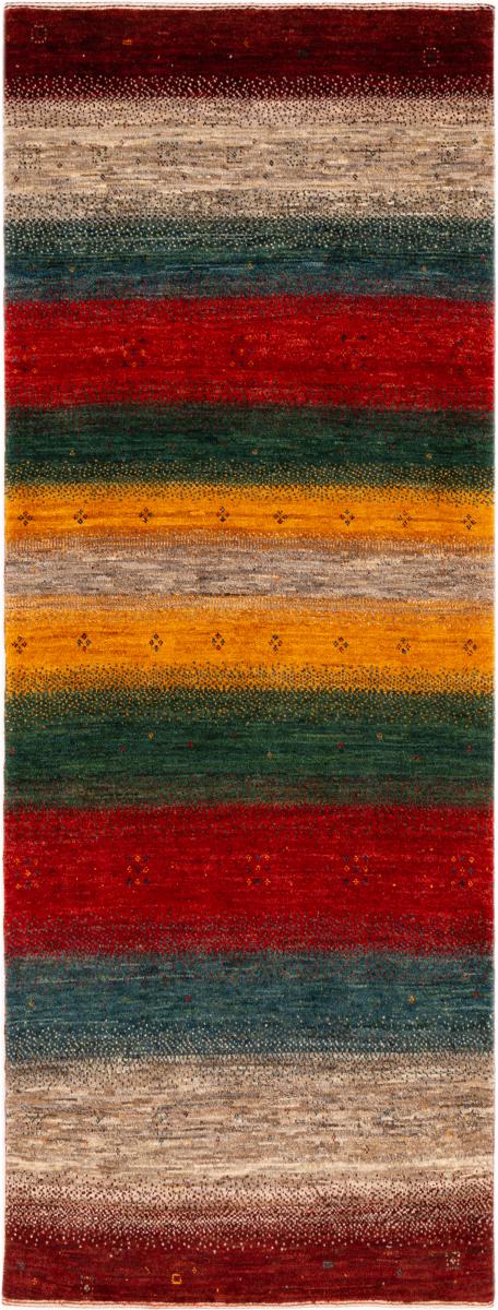 Alfombra persa Persia Gabbeh Loribaft Atash 221x81 221x81, Alfombra persa Anudado a mano
