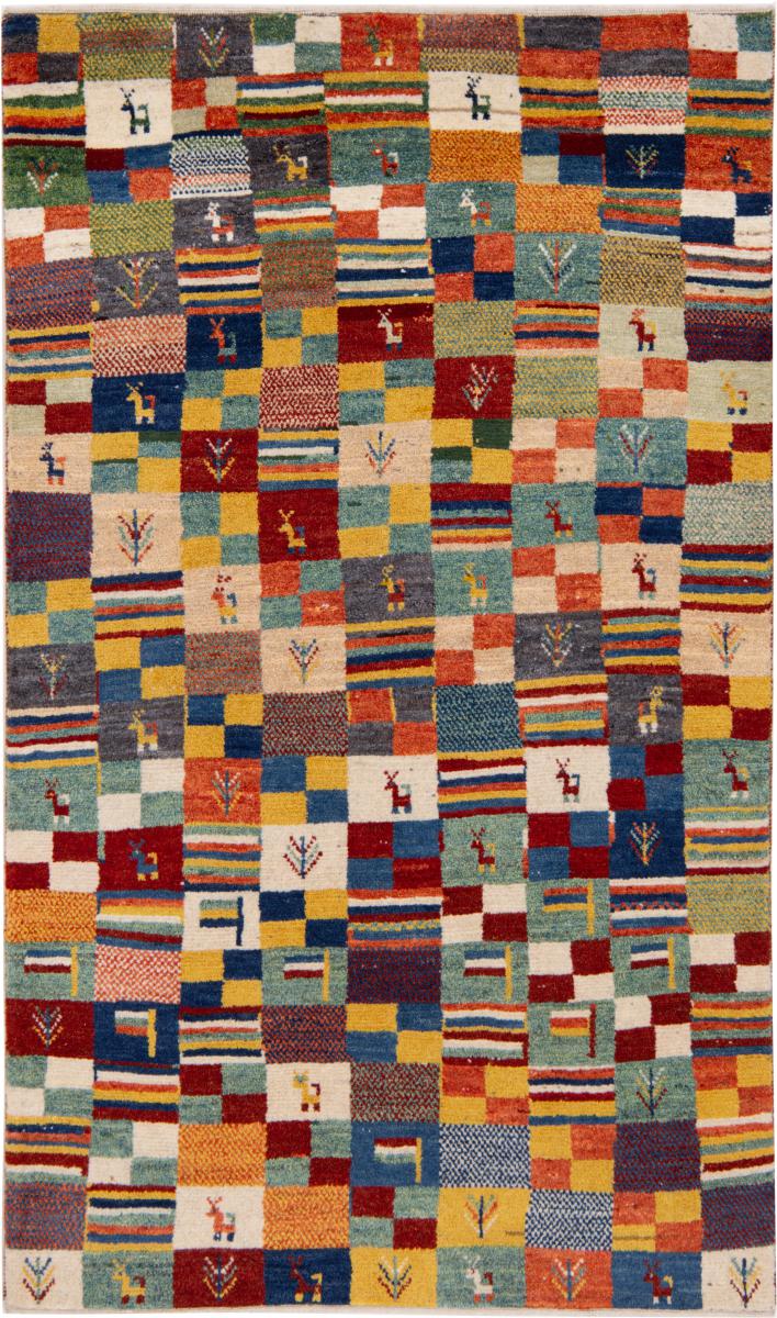 Persian Rug Persian Gabbeh Nomad 167x96 167x96, Persian Rug Knotted by hand
