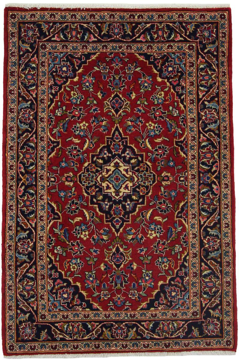 Persisk tæppe Keshan 151x104 151x104, Persisk tæppe Knyttet i hånden