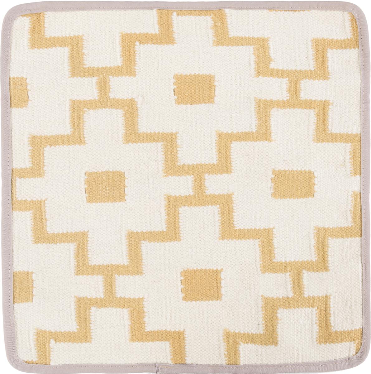 Afghan rug Kilim Afghan Cushion Cover 40x40 40x40, Persian Rug Knotted by hand
