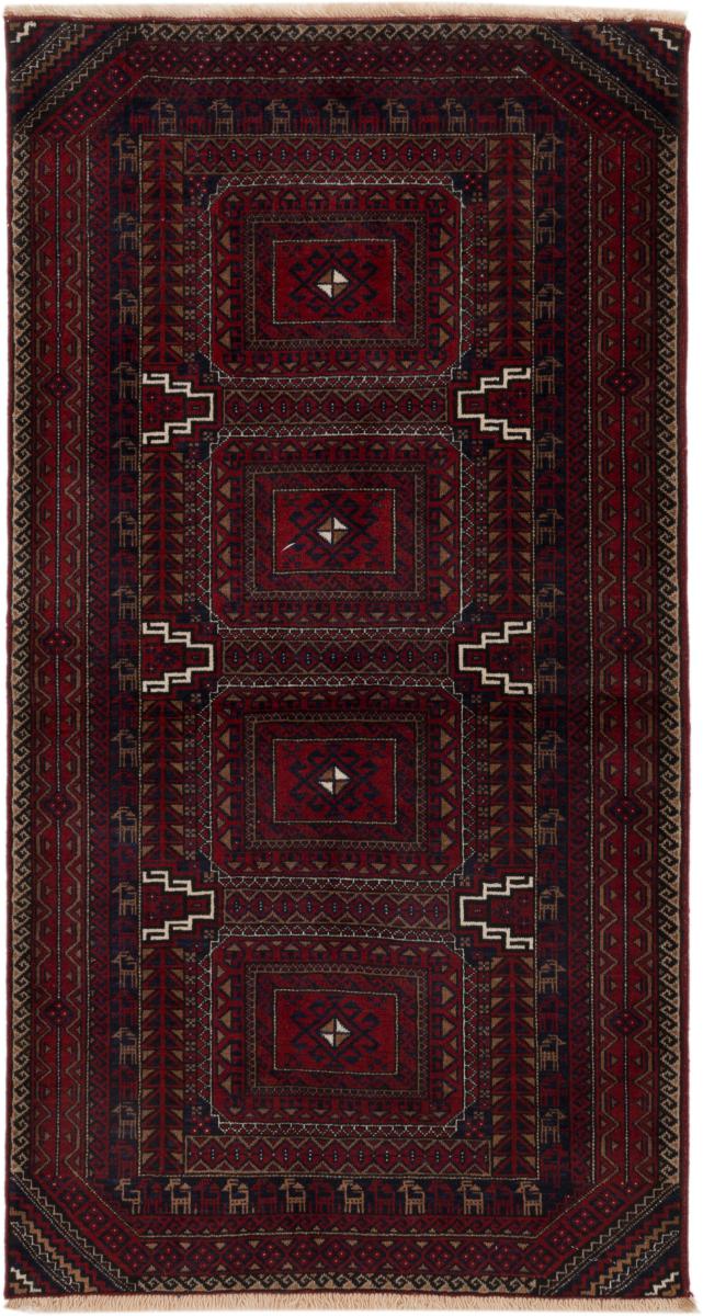 Tappeto persiano Beluch 166x105 166x105, Tappeto persiano Annodato a mano