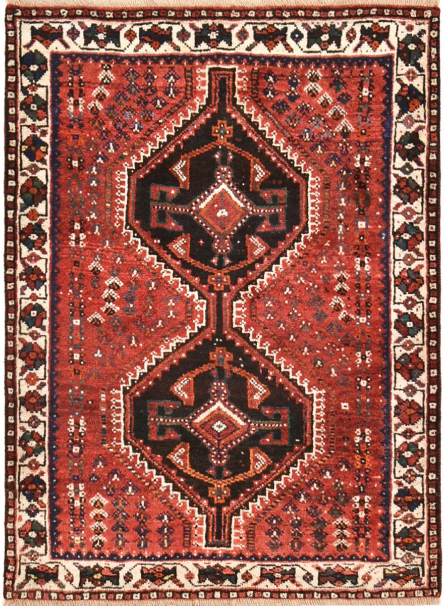 Tappeto persiano Shiraz 147x111 147x111, Tappeto persiano Annodato a mano