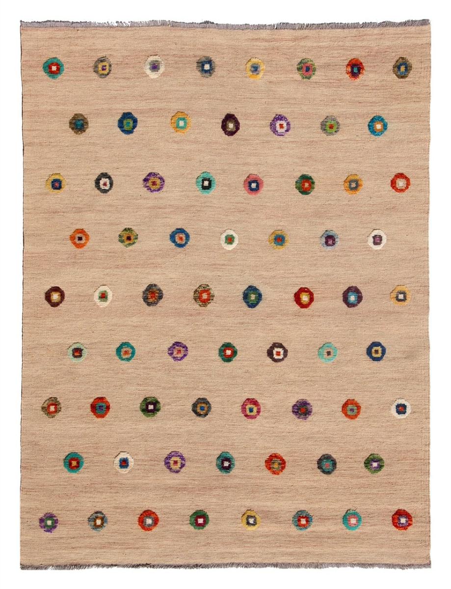 Alfombra afgana Kilim Afghan Nimbaft Edition 194x159 194x159, Alfombra persa Tejido a mano