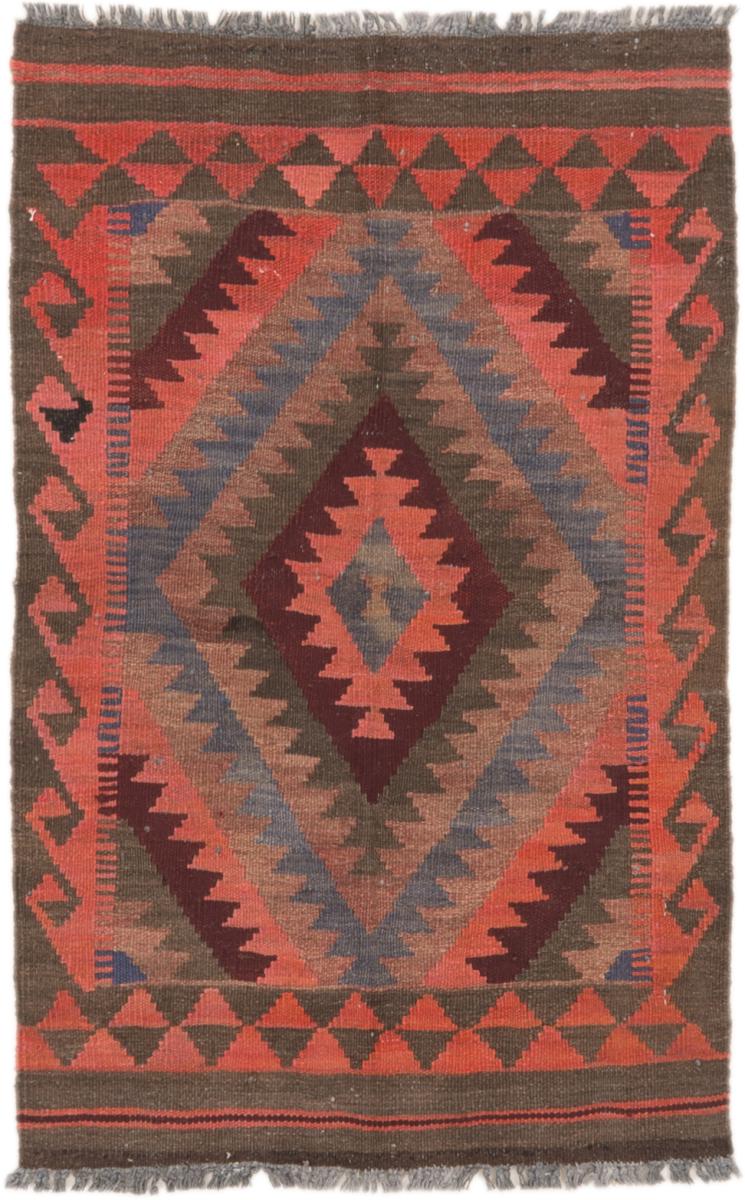 Tapete afegão Kilim Afegão Antigo 100x63 100x63, Tapete persa Tecido à mão