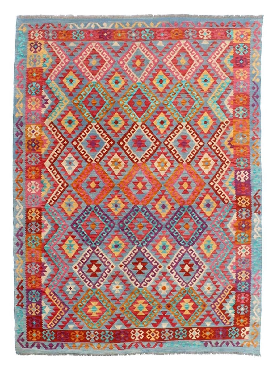 Afghan rug Kilim Afghan 8'7"x6'4" 8'7"x6'4", Persian Rug Woven by hand