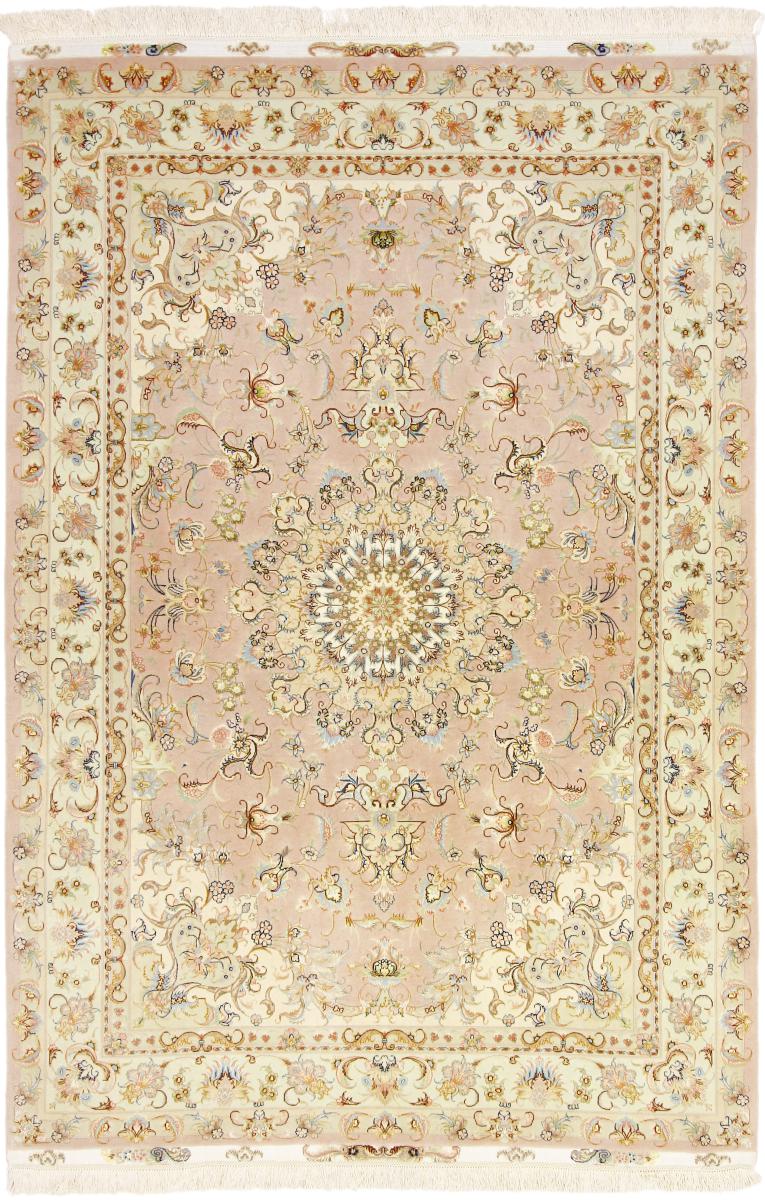 Persian Rug Tabriz 60Raj Signed Silk Warp 248x166 248x166, Persian Rug Knotted by hand