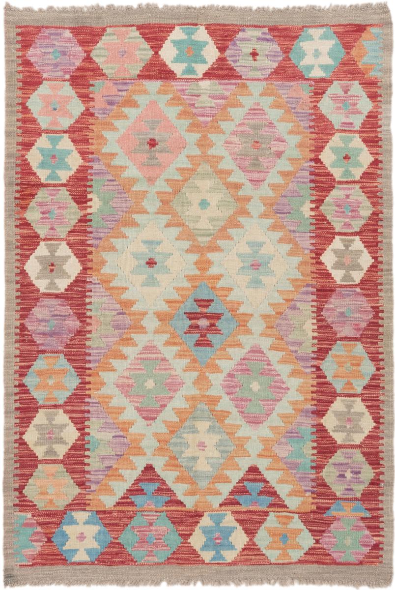 Afgán szőnyeg Kilim Afgán 147x101 147x101, Perzsa szőnyeg szőttesek