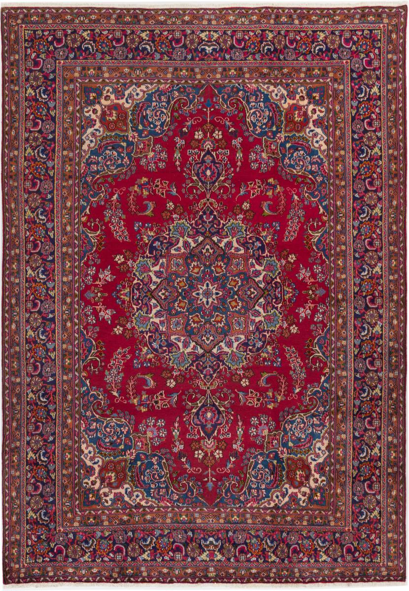 Persian Rug Mashad Vintage 350x245 350x245, Persian Rug Knotted by hand