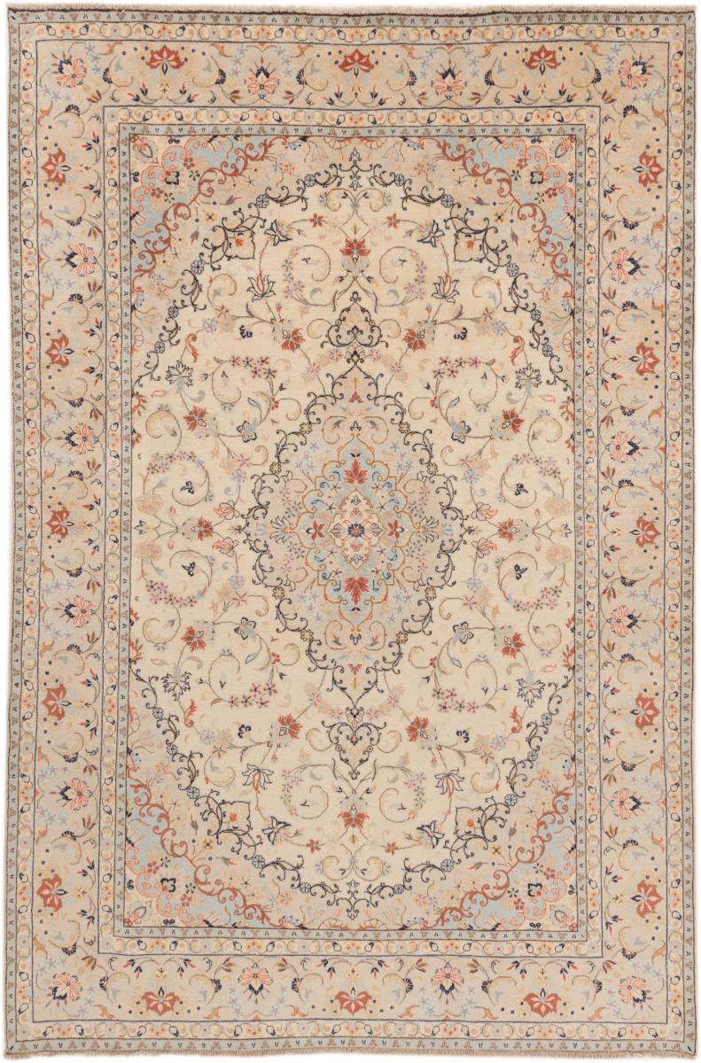 Tapete persa Yazd 291x194 291x194, Tapete persa Atado à mão