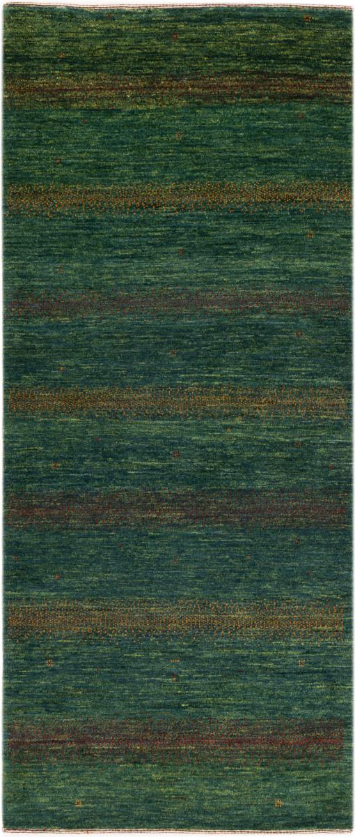 Tapis persan Persan Gabbeh Loribaft Atash 195x81 195x81, Tapis persan Noué à la main