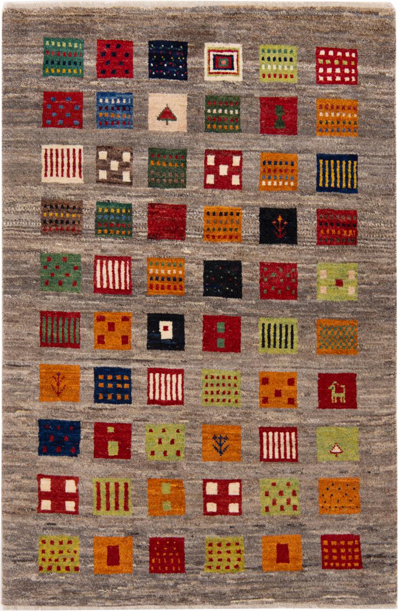 Tapis persan Persan Gabbeh Nomad 149x97 149x97, Tapis persan Noué à la main