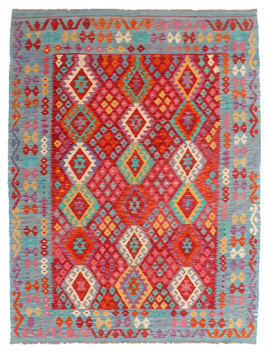 Afghan rug Kilim Afghan 9'9"x6'9" 9'9"x6'9", Persian Rug Woven by hand