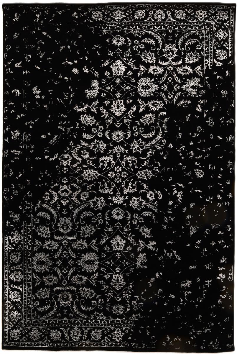 Indisk tæppe Sadraa Heritage 302x202 302x202, Persisk tæppe Knyttet i hånden