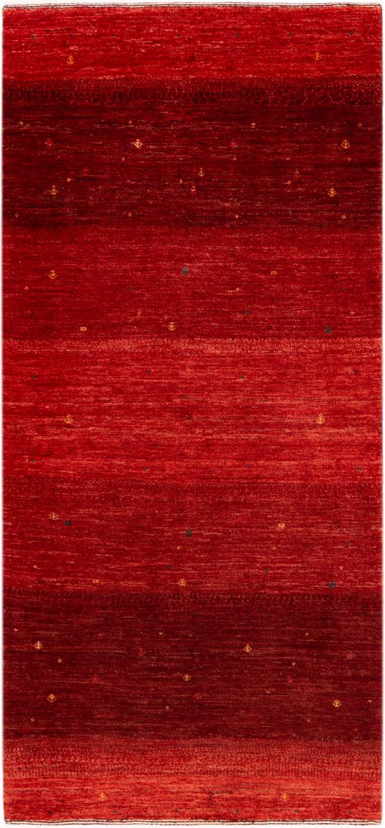 Persian Rug Persian Gabbeh Loribaft Essence 7'0"x3'4" 7'0"x3'4", Persian Rug Knotted by hand