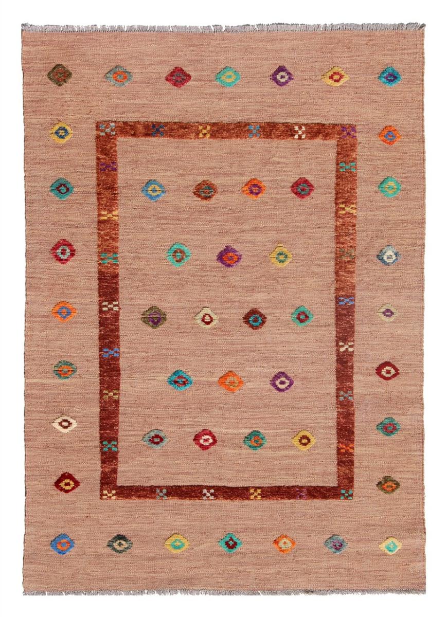 Alfombra afgana Kilim Afghan Nimbaft Edition 182x127 182x127, Alfombra persa Tejido a mano