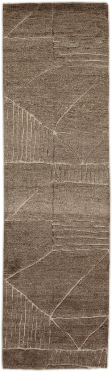 Indo rug Scenery 251x84 251x84, Persian Rug Knotted by hand