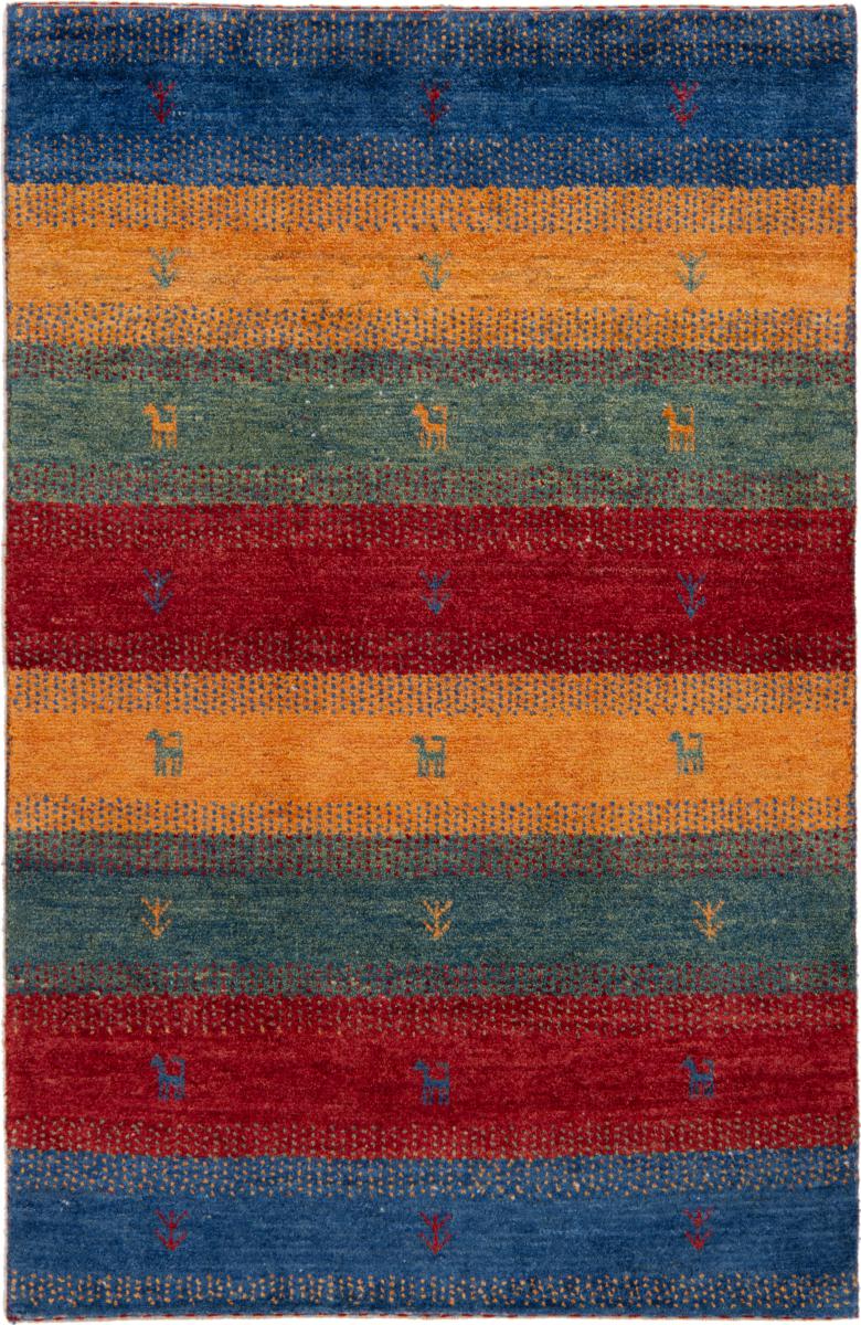 Tapis persan Persan Gabbeh Nomad 154x97 154x97, Tapis persan Noué à la main