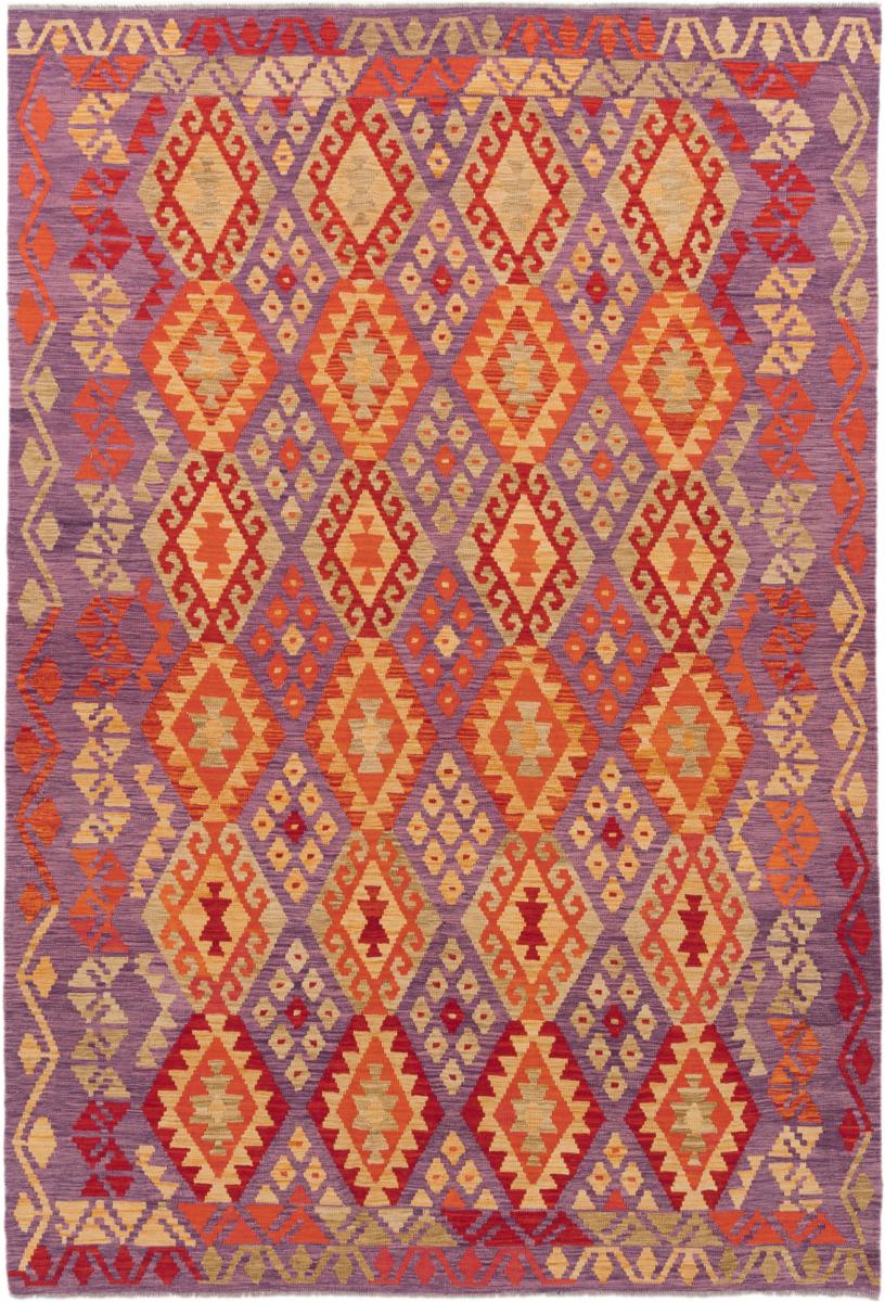 Tapete afegão Kilim Afegão 307x210 307x210, Tapete persa Tecido à mão