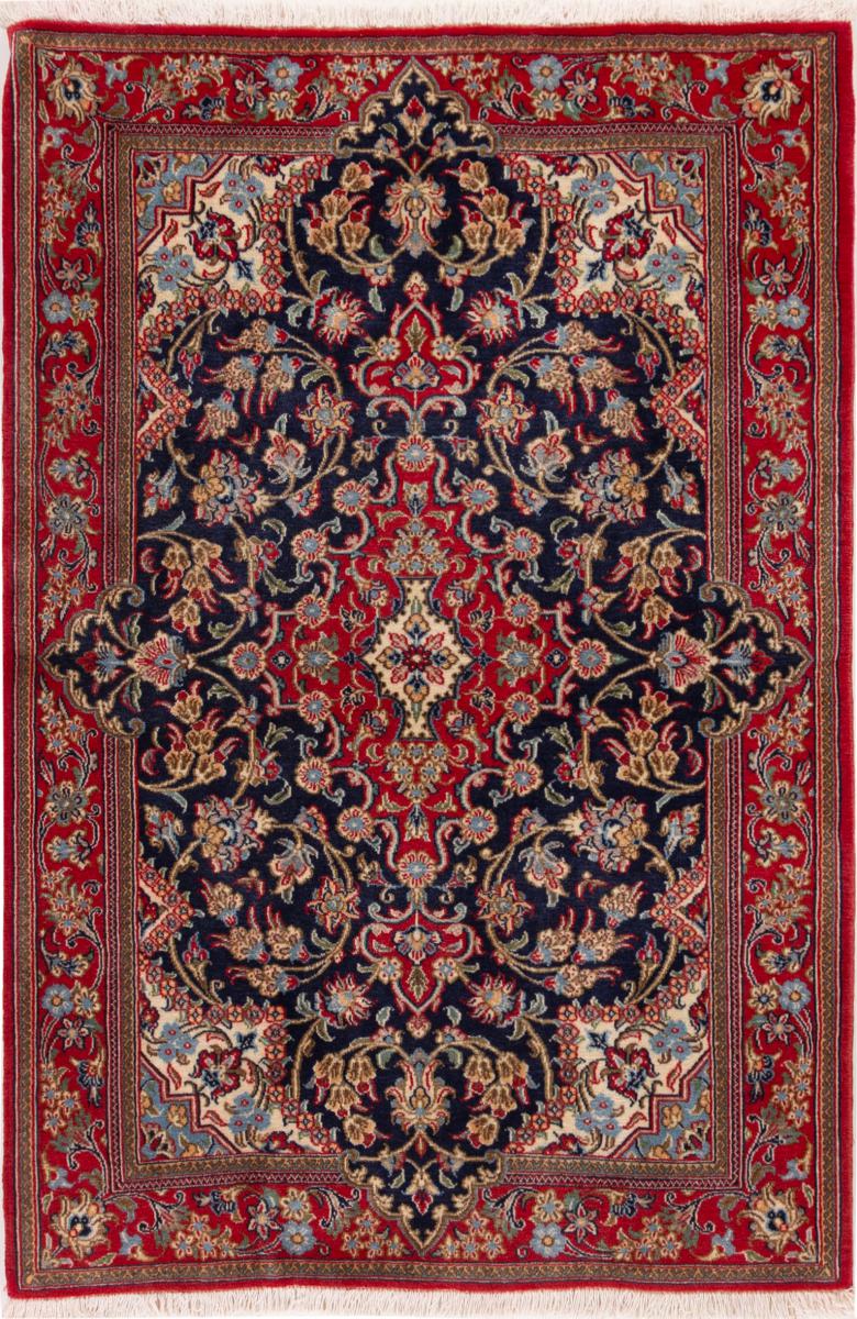 Tapis persan Ghom 146x99 146x99, Tapis persan Noué à la main
