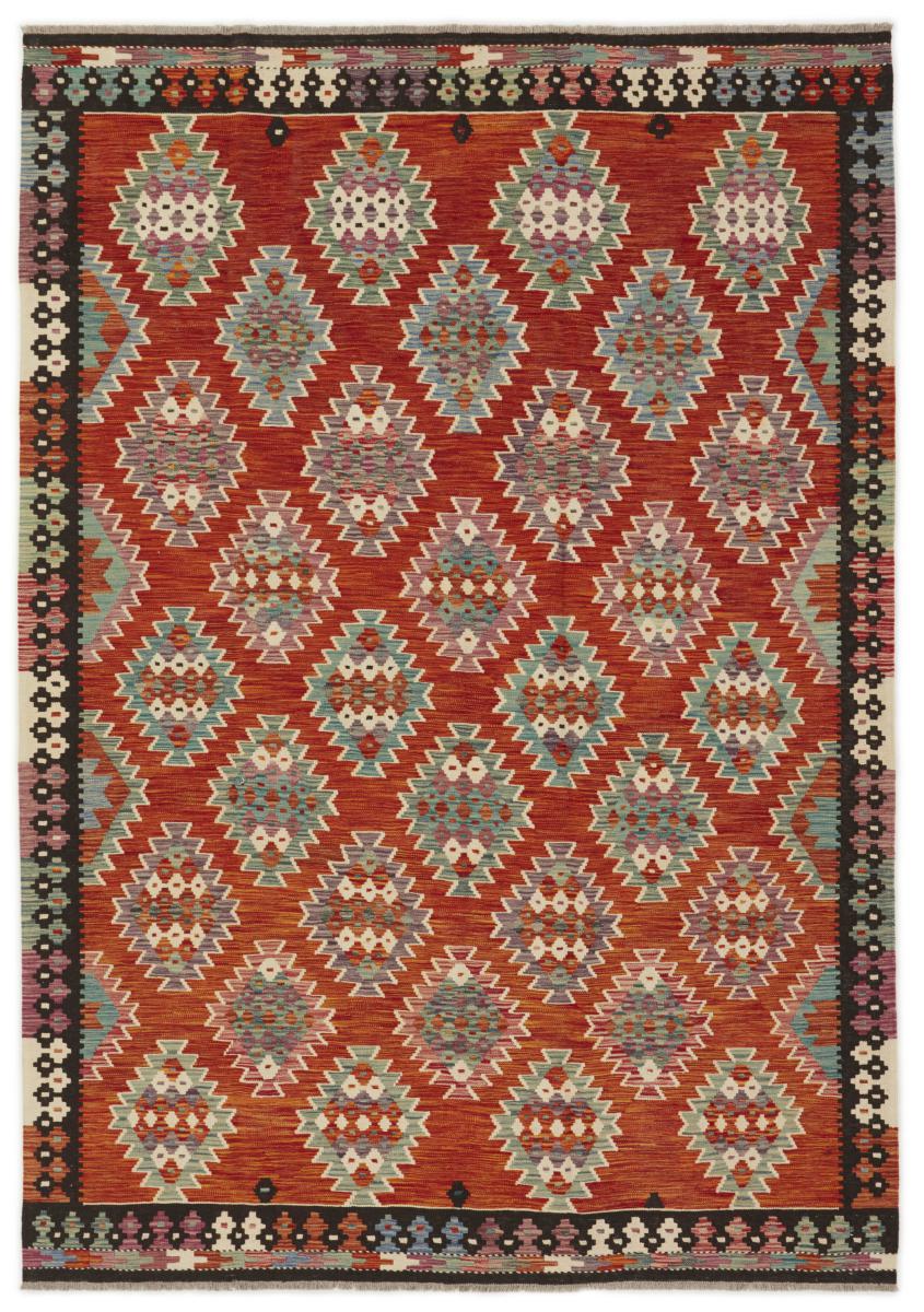 Alfombra afgana Kilim Afghan 291x203 291x203, Alfombra persa Tejido a mano