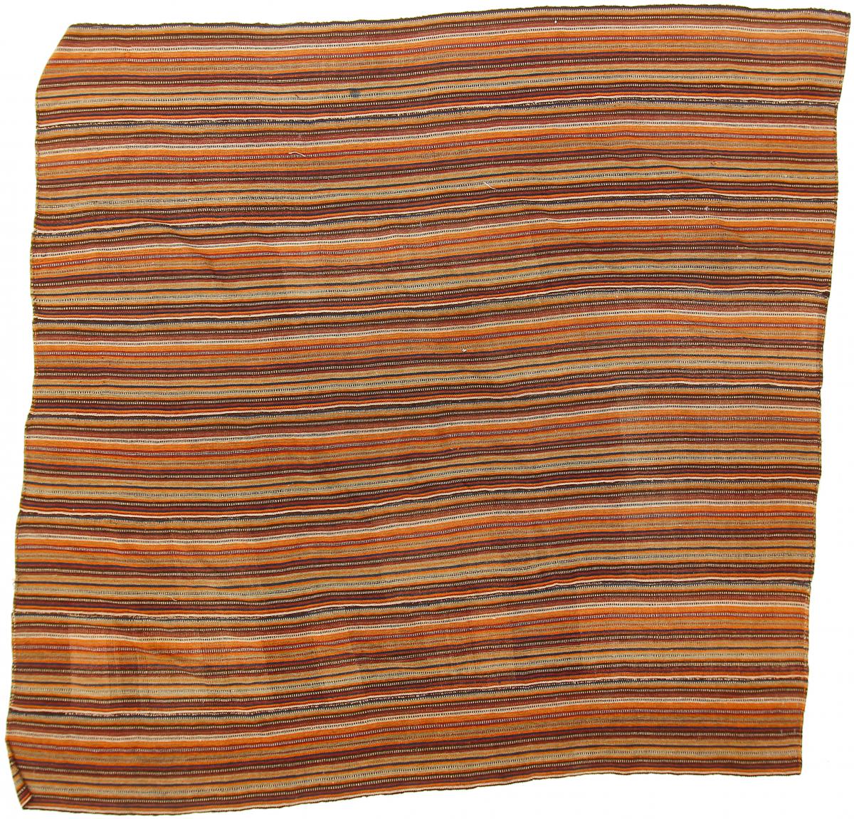 Tapete persa Kilim Fars Antigo 225x218 225x218, Tapete persa Tecido à mão