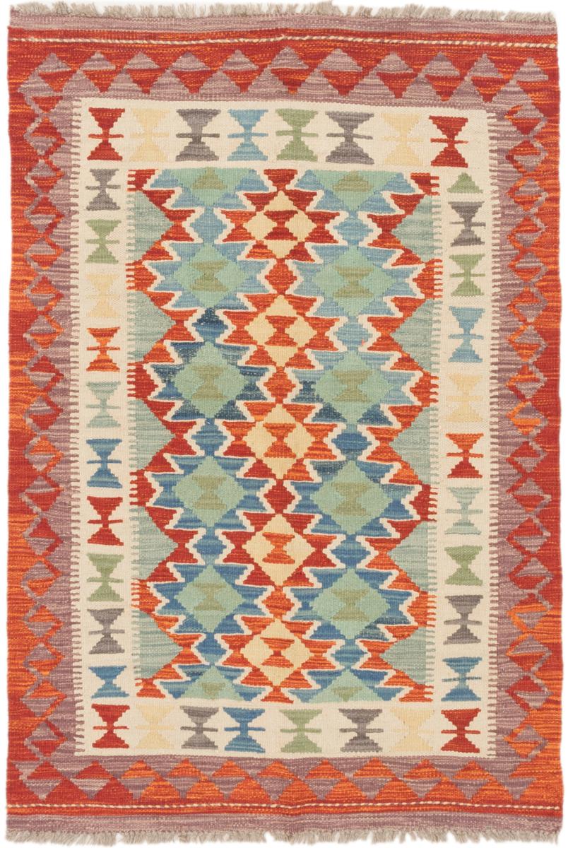 Tapete afegão Kilim Afegão 143x98 143x98, Tapete persa Tecido à mão