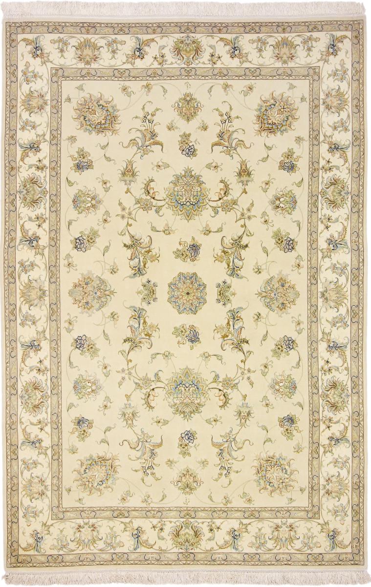 Persian Rug Tabriz 60Raj Signed Silk Warp 250x166 250x166, Persian Rug Knotted by hand