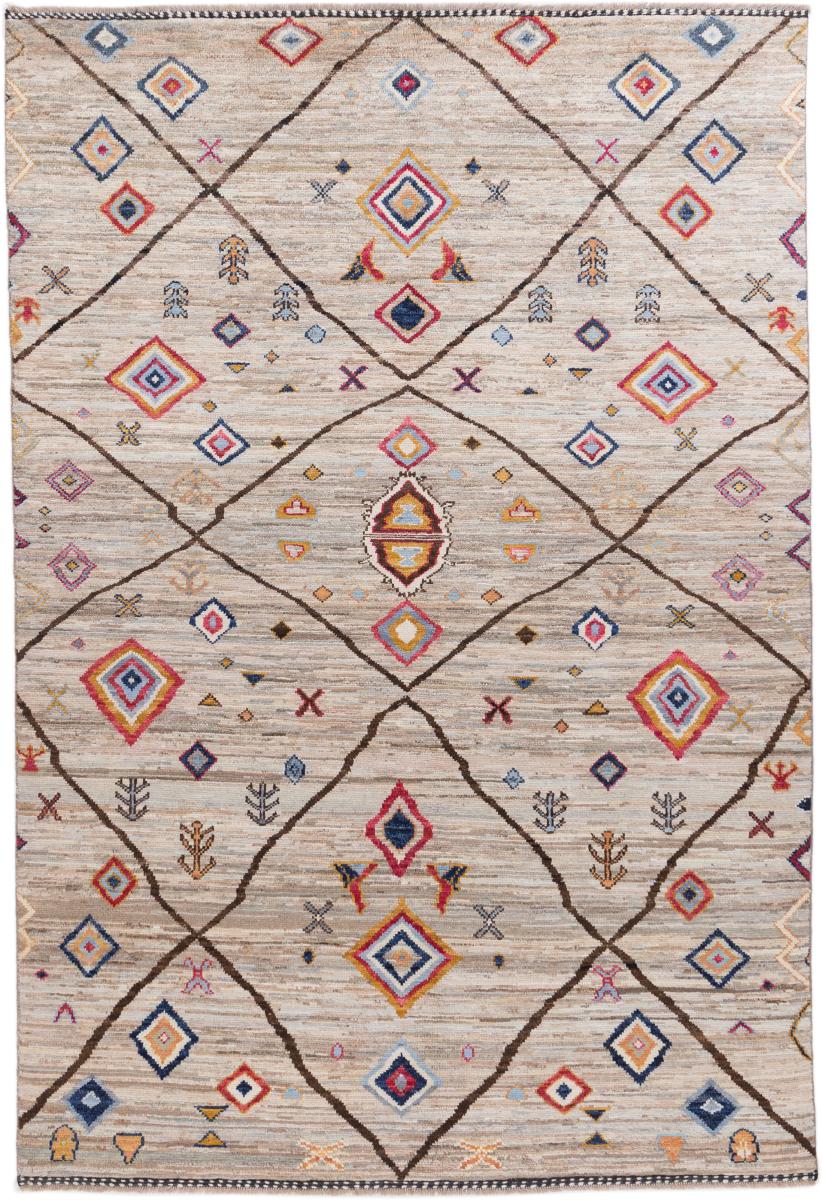 Afghan rug Berber Ela Design 274x190 274x190, Persian Rug Knotted by hand