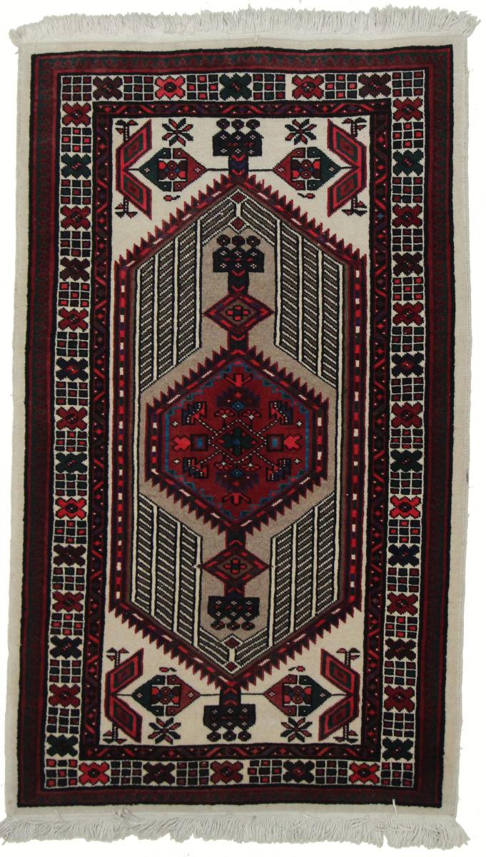 Persisk tæppe Meshkin 163x89 163x89, Persisk tæppe Knyttet i hånden