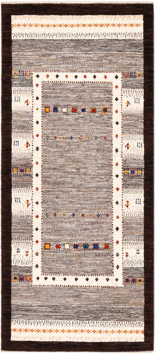 Tapete persa Persa Gabbeh Loribaft Atash 173x77 173x77, Tapete persa Atado à mão