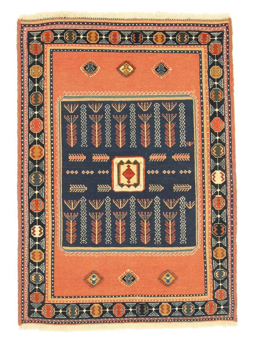 Tapete paquistanês Kilim Sirjan 142x100 142x100, Tapete persa Tecido à mão