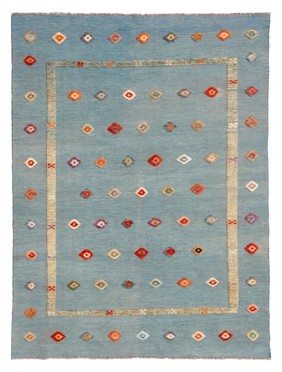 Alfombra afgana Kilim Afghan Nimbaft Edition 232x171 232x171, Alfombra persa Tejido a mano