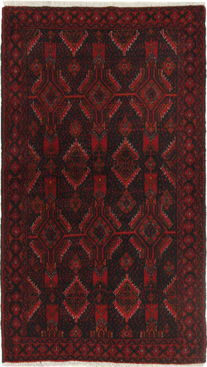 Alfombra persa Belouch 169x96 169x96, Alfombra persa Anudado a mano