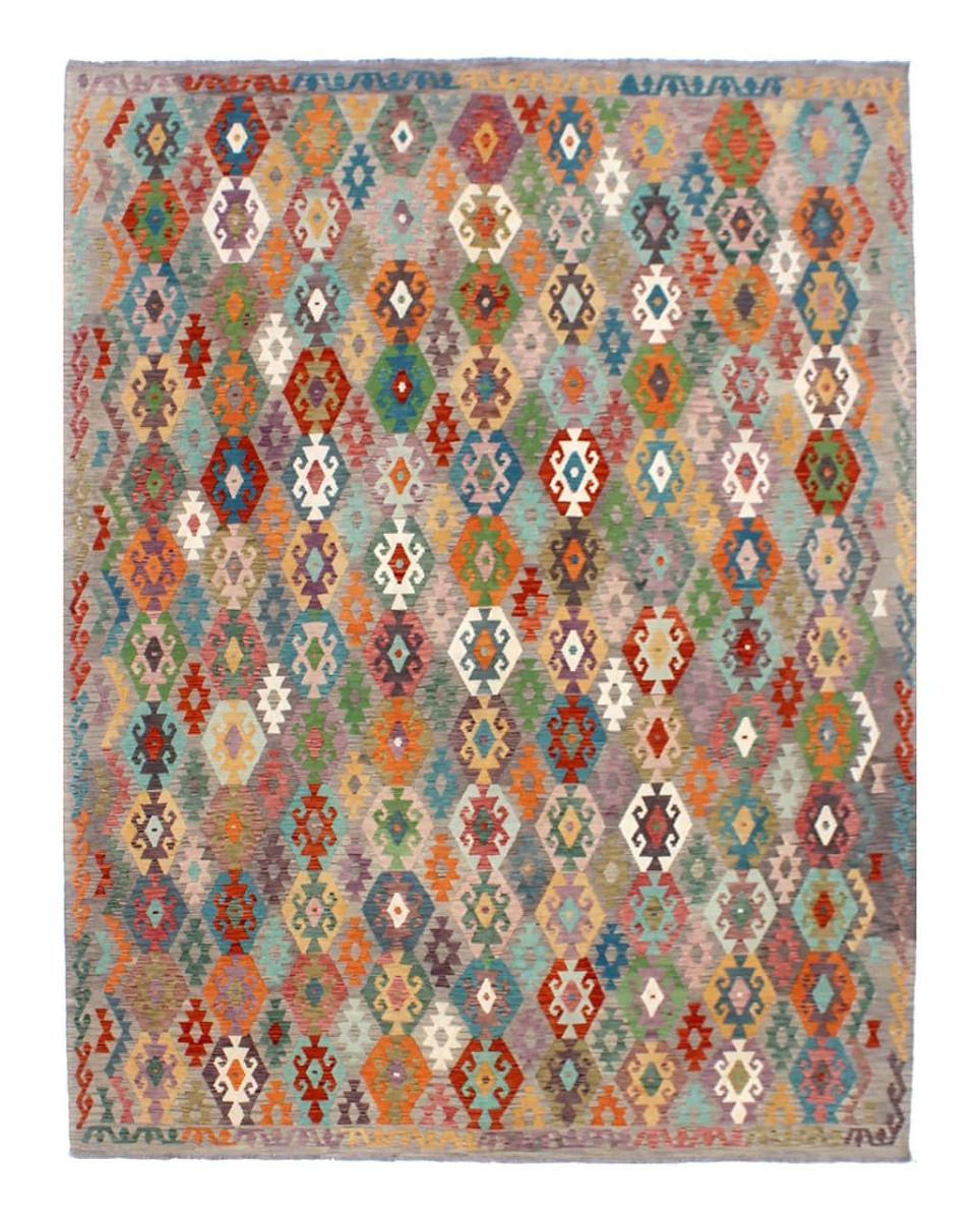 Alfombra afgana Kilim Afghan 394x316 394x316, Alfombra persa Tejido a mano