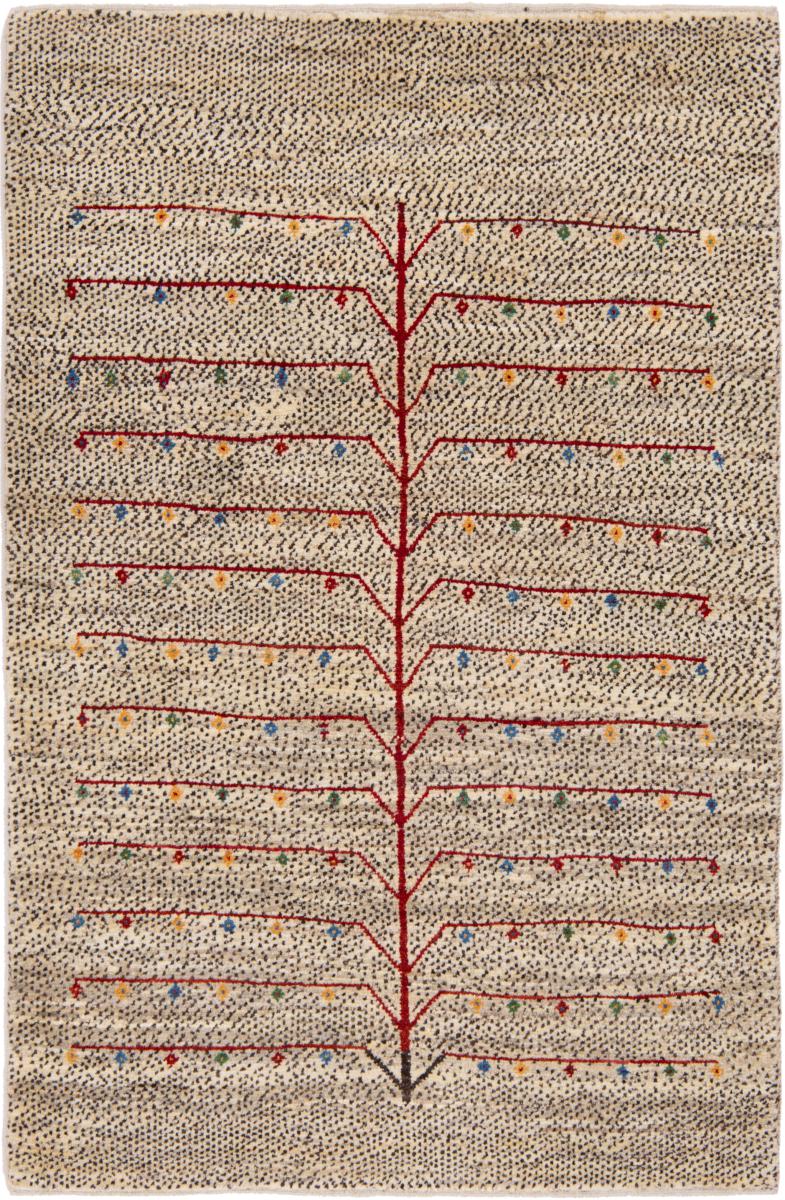Perserteppich Perser Gabbeh Nomad 5'1"x3'5" 5'1"x3'5", Perserteppich Handgeknüpft
