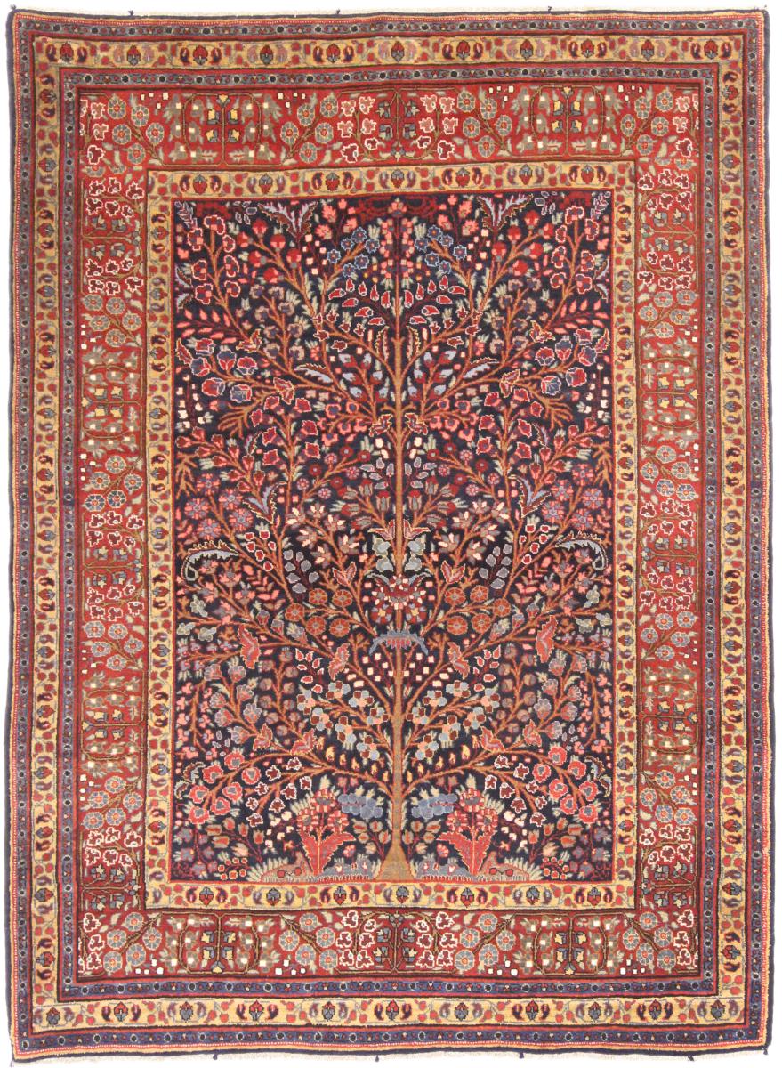 Tapete persa Tabriz 189x131 189x131, Tapete persa Atado à mão