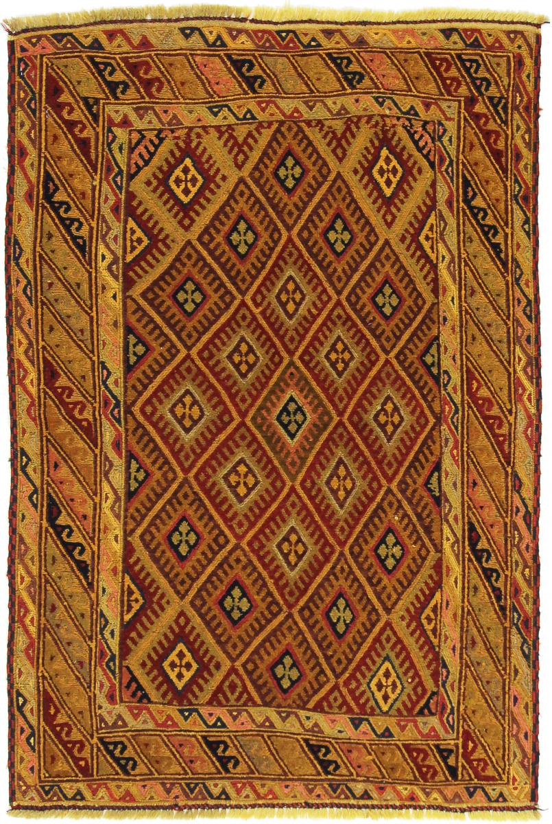 Afghaans tapijt Kilim Afghan 116x76 116x76, Perzisch tapijt Handgeweven